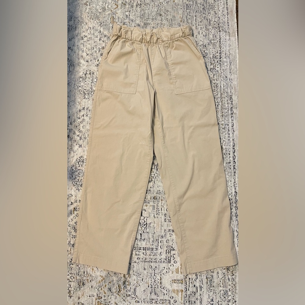 GAP - straight leg synthetic pant - size small